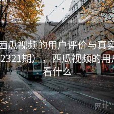 探讨西瓜视频的用户评价与真实体验（第2321期），西瓜视频的用户喜欢看什么