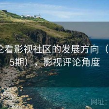 从评论看影视社区的发展方向（第4675期），影视评论角度