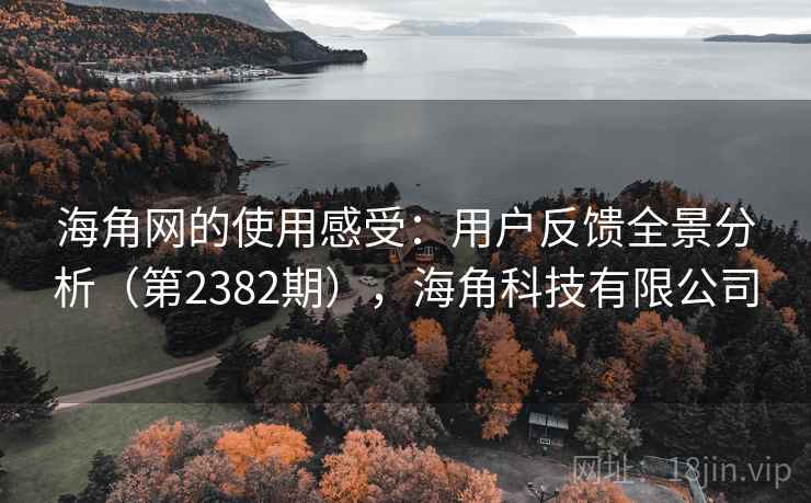 海角网的使用感受：用户反馈全景分析（第2382期），海角科技有限公司  第1张
