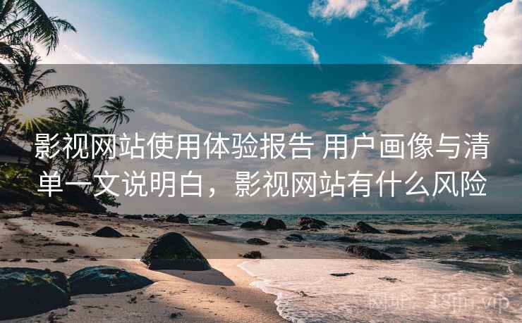 影视网站使用体验报告 用户画像与清单一文说明白，影视网站有什么风险  第2张